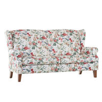 ELEMENT ZOFE, gladka tkanina večbarvno  - barve hrasta/večbarvno, Konvencionalno, tekstil (195/104/90cm) - Ambia Home