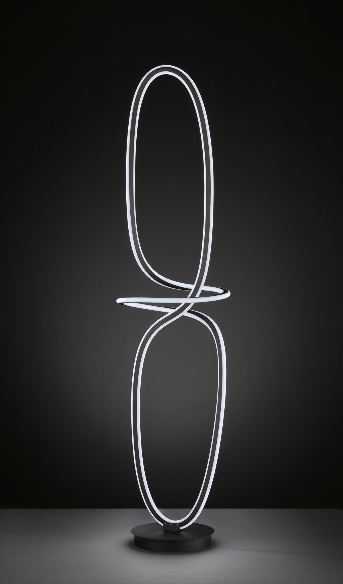 LED-GOLVLAMPA 36/156 cm    - svart, Design, metall/plast (36/156cm)