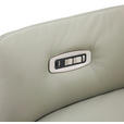 MASSAGESESSEL Echtleder Lederlook Grau    - Grau, Design, Leder/Textil (77/113/90cm) - Xora