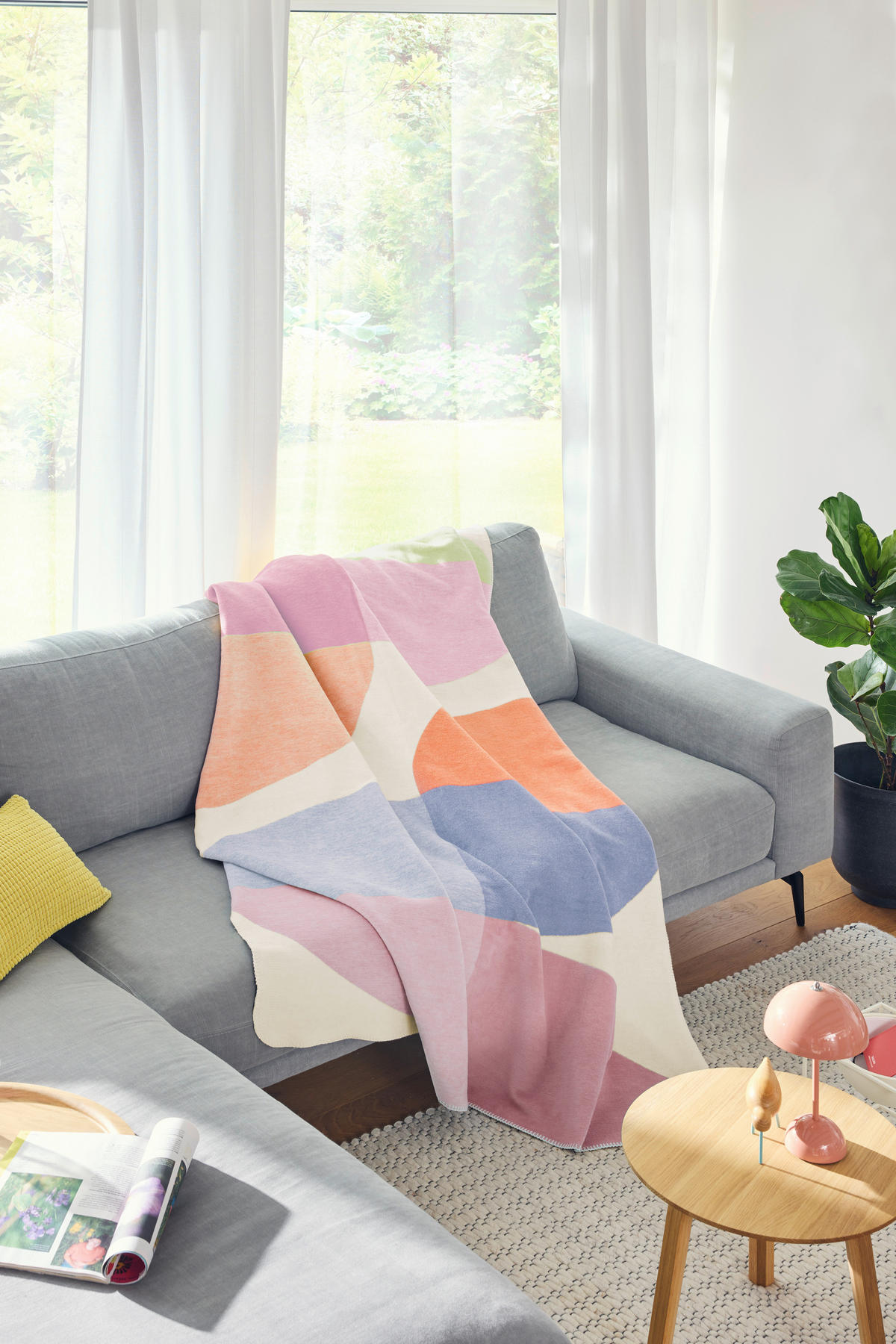 DECKE 150/200 cm  - Multicolor, Design, Textil (150/200cm) - Novel