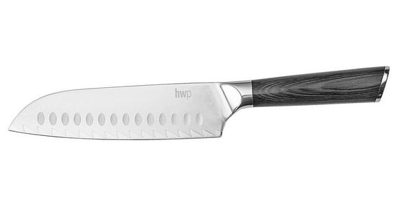 SANTOKUMESSER 31 cm  - Edelstahlfarben, Basics, Holz/Metall (31cm) - Homeware Profession.