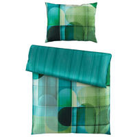 KÉTOLDALAS ÁGYNEMŰHUZAT 140/200 cm  - zöld, Design, textil (140/200cm) - Novel