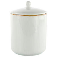 VORRATSDOSE 1,0 L  - Beige, Design, Keramik (12/16cm) - Landscape