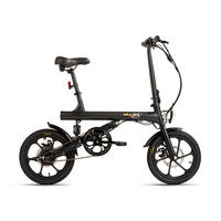 ELEKTROFAHRRAD 16 Zoll  - Schwarz, Basics, Metall (180/70/100cm)