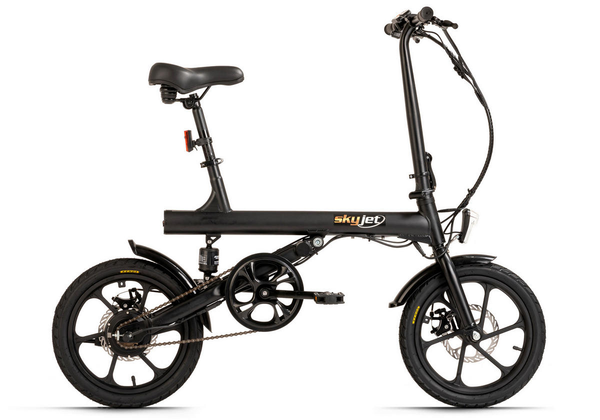 ELEKTROFAHRRAD 16 Zoll  - Schwarz, Basics, Metall (180/70/100cm)
