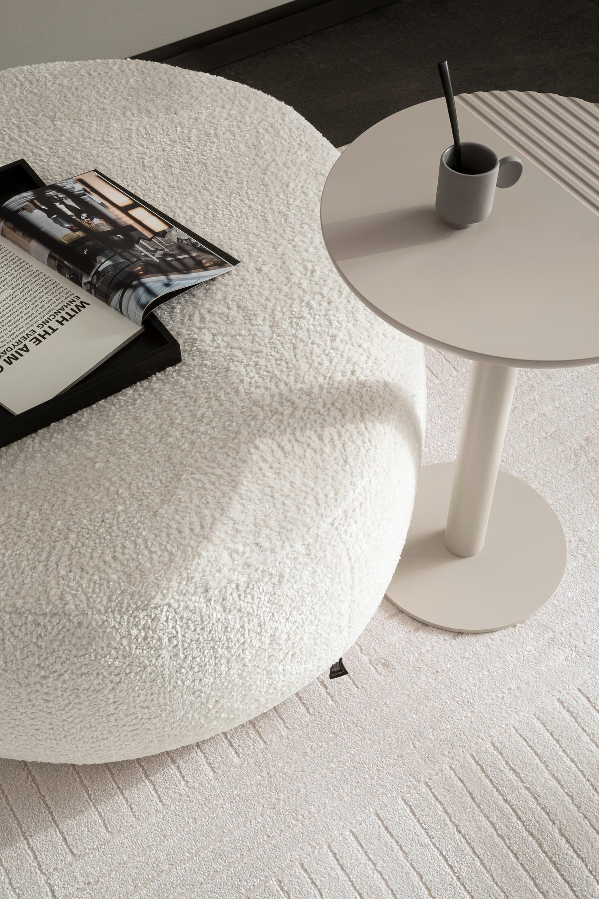 WEBTEPPICH 80/150 cm Pure Design Creme  - Creme, Basics, Textil (80/150cm) - Schöner Wohnen