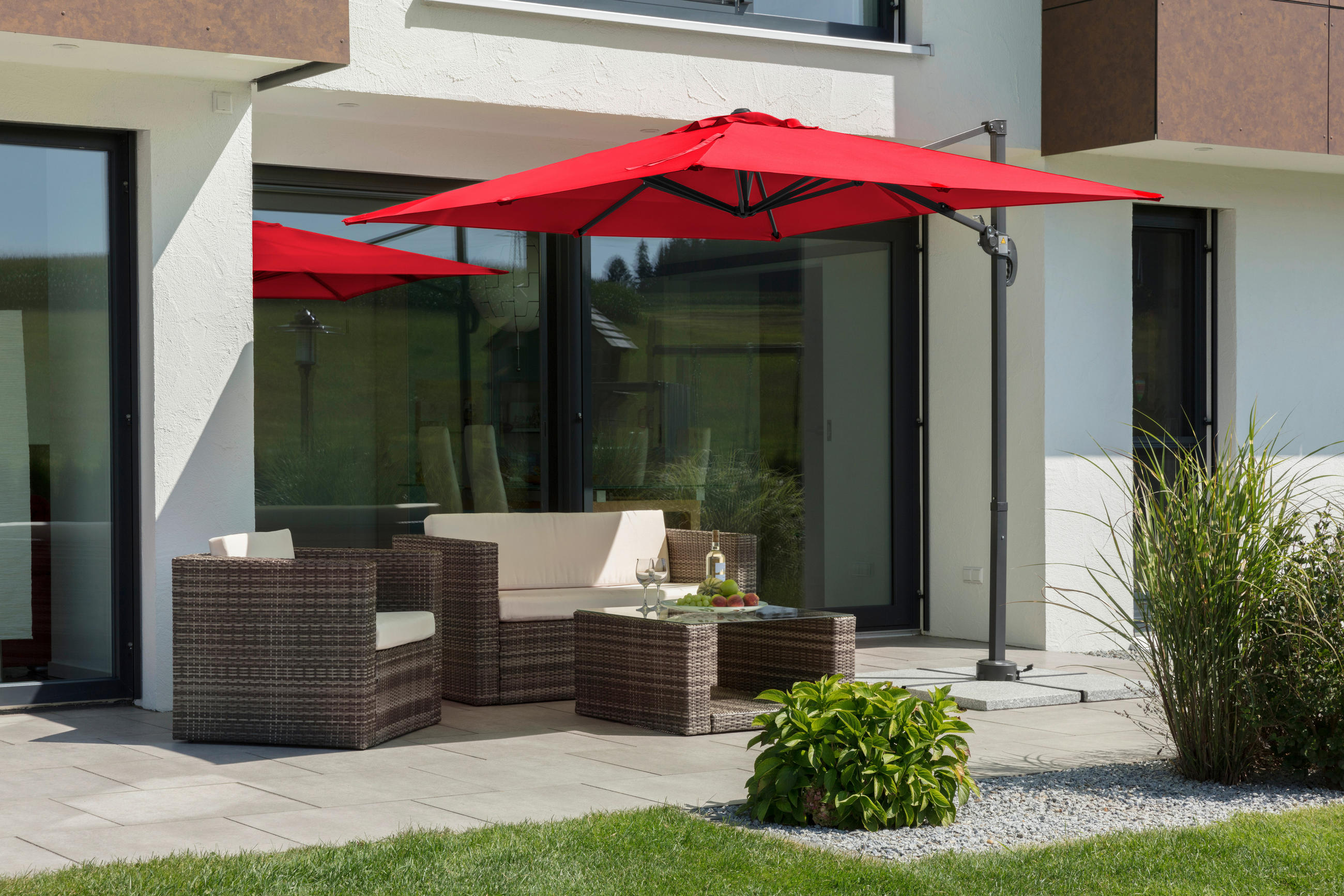 XXXL ZÁVESNÝ SLNEČNÍK 300/239/230 cm