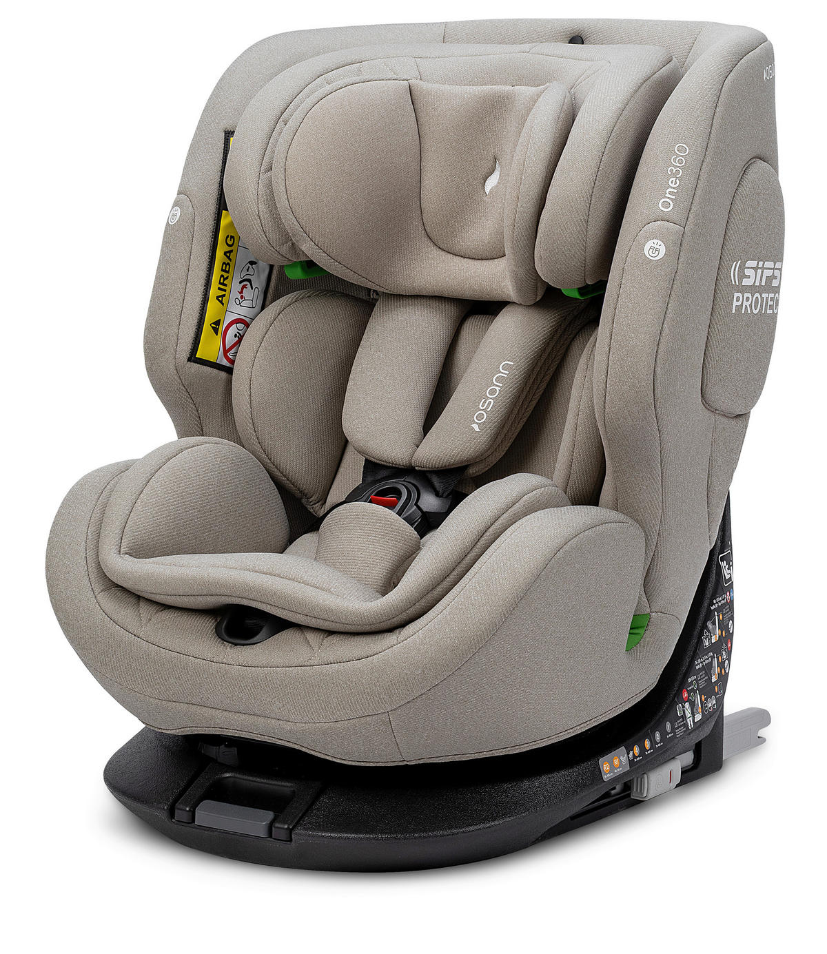 REBOARDER-KINDERSITZ  - Beigebraun, KONVENTIONELL, Kunststoff (69/46,5/48,5cm) - Osann