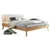 BETT 90/200 cm  in Eiche Bianco  - Eiche Bianco/Eichefarben, Design, Holz (90/200cm) - Hasena