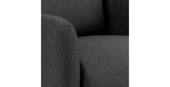 RELAXSESSEL Flachgewebe Relaxfunktion    - Schwarz/Grau, KONVENTIONELL, Textil/Metall (93,5/99/67cm) - Carryhome