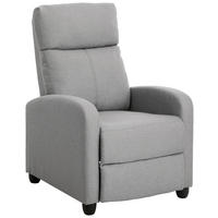 Fotoliu Pentru Televizor in textil culoare natur  - culoare natur/negru, Konventionell, plastic/textil (67/100/69cm) - P & B