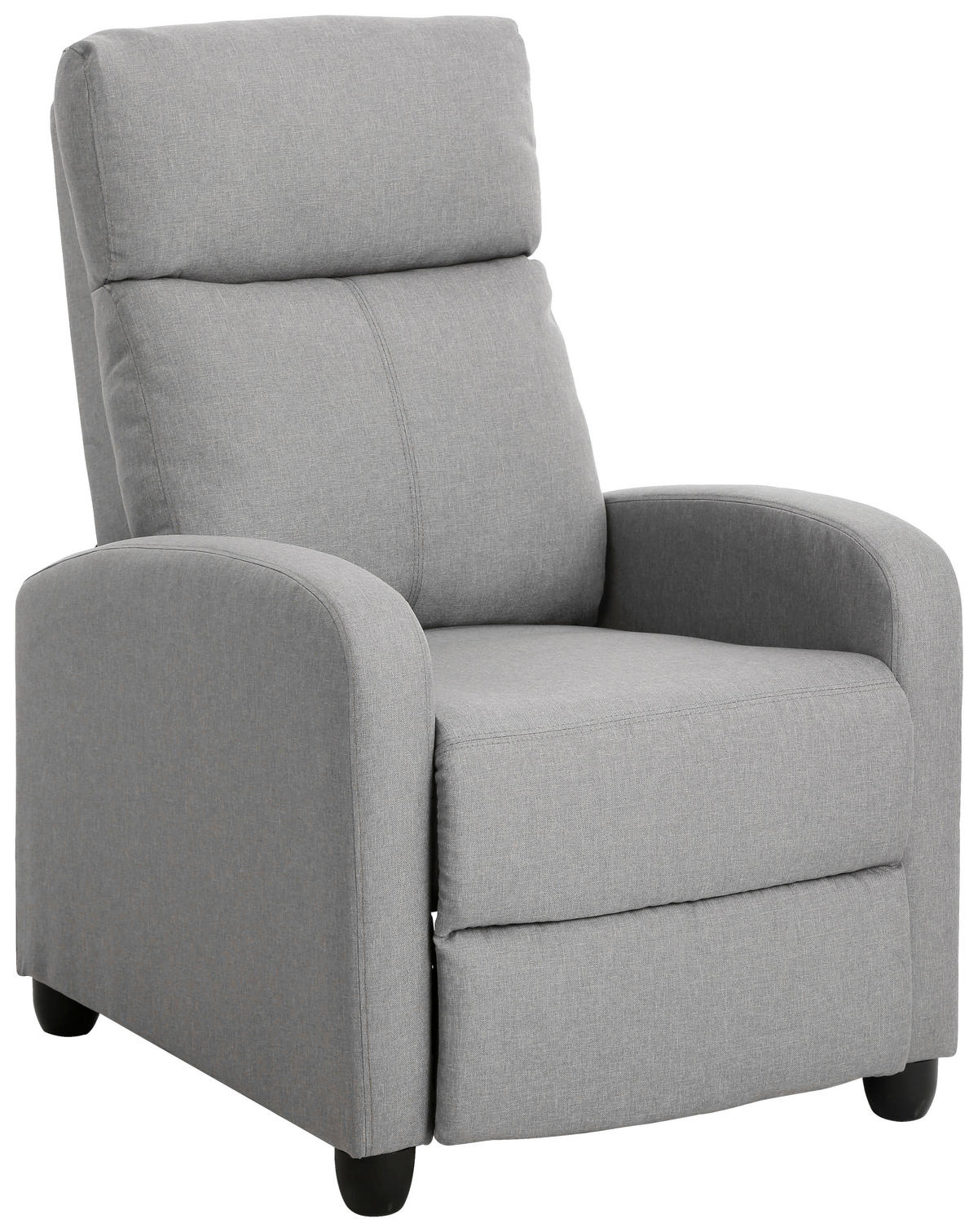 Fotoliu Pentru Televizor in textil culoare natur  - culoare natur/negru, Konventionell, plastic/textil (67/100/69cm) - P & B