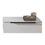 UNTERSCHRANK 84,5/25,2/49,5 cm   - Kaschmir/Schwarz, KONVENTIONELL, Holzwerkstoff/Metall (84,5/25,2/49,5cm) - Dieter Knoll