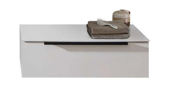 UNTERSCHRANK 84,5/25,2/49,5 cm   - Kaschmir/Schwarz, KONVENTIONELL, Holzwerkstoff/Metall (84,5/25,2/49,5cm) - Dieter Knoll