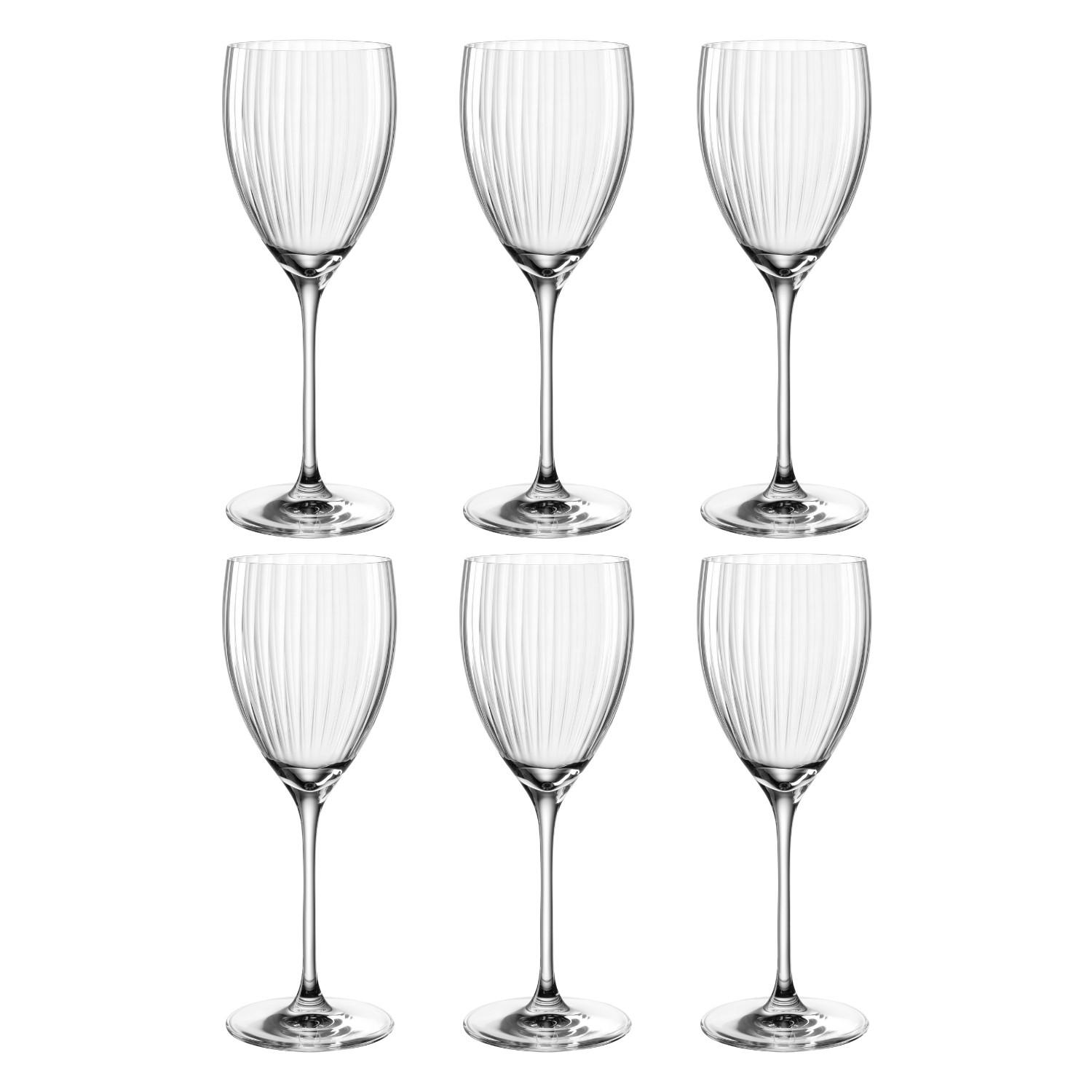 GLÄSERSET Poesia 6-teilig  - Transparent, Trend, Glas (8/22/8cm) - Leonardo