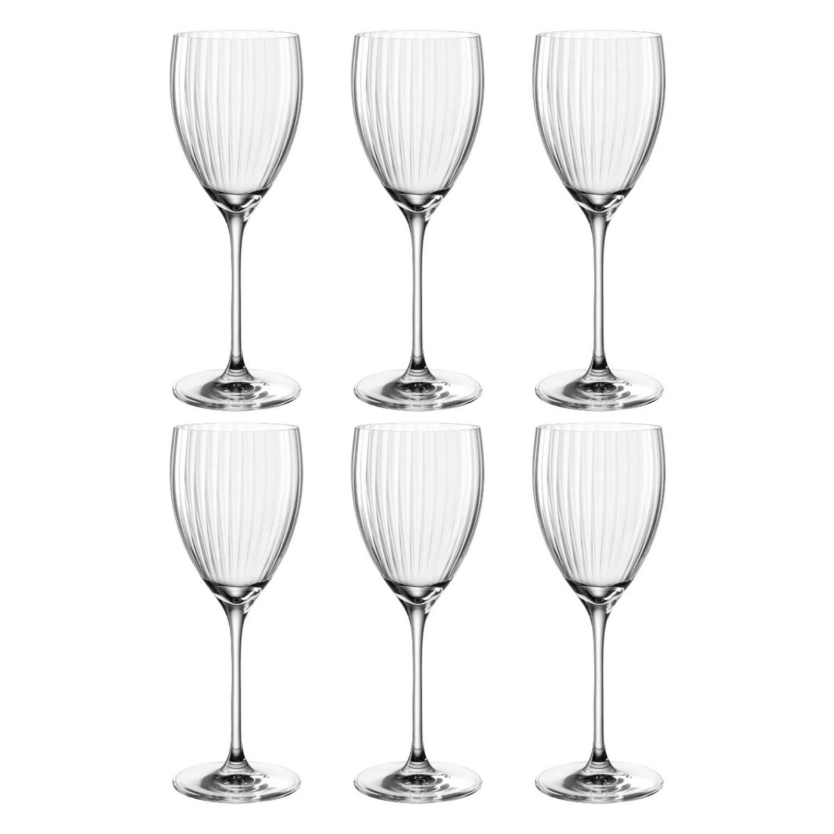 GLÄSERSET Poesia 6-teilig  - Transparent, Trend, Glas (8/22/8cm) - Leonardo