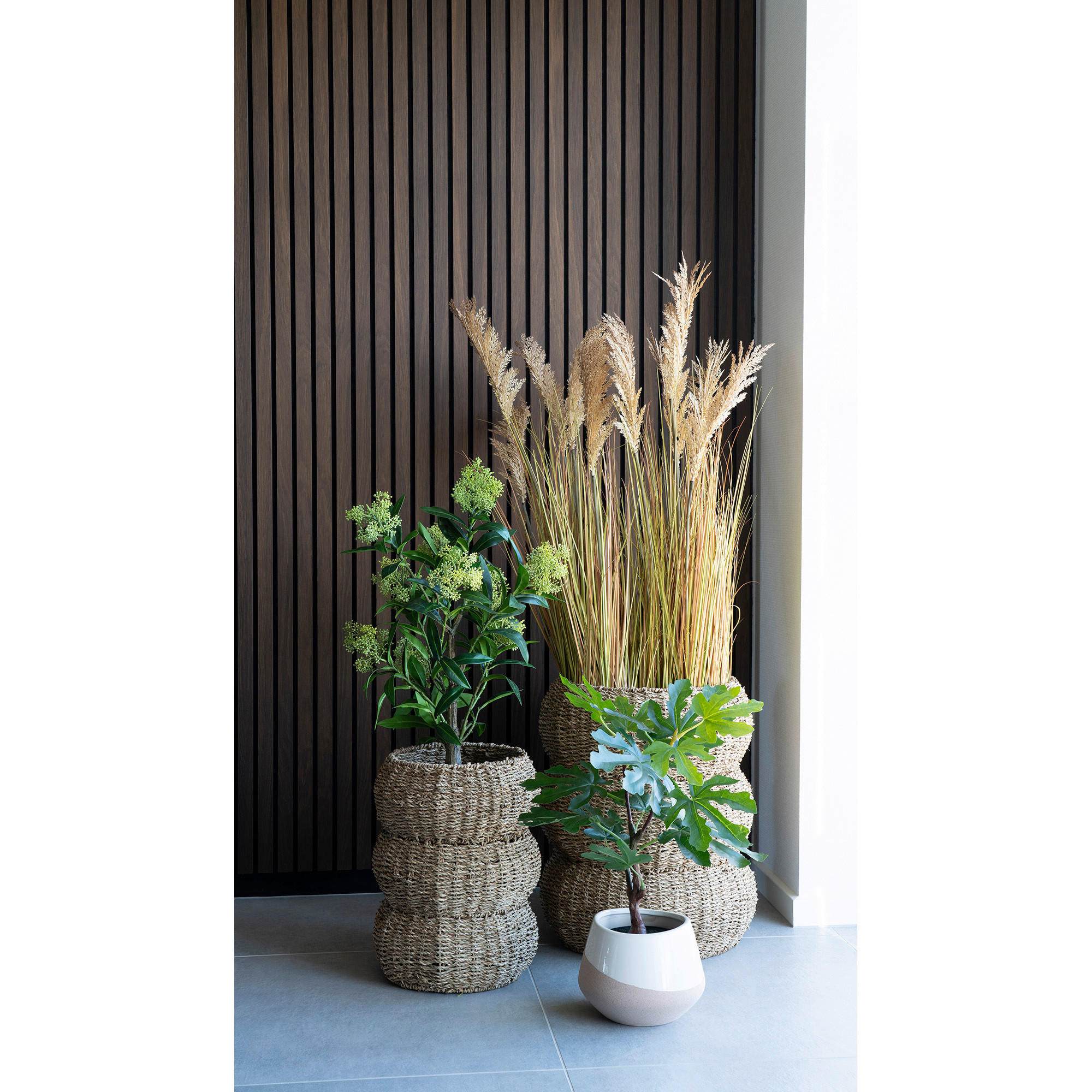 KUNSTPFLANZE  - Grün, Design (40/60/40cm)