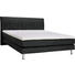 BOXSPRINGBETT 140/200 cm in Schwarz - Alufarben/Schwarz, KONVENTIONELL, Kunststoff/Textil (140/200cm) - Bentley BOXSPRINGBETT 140/200 cm in Schwarz - Alufarben/Schwarz, KONVENTIONELL, Kunststoff/Textil (140/200cm) - Bentley