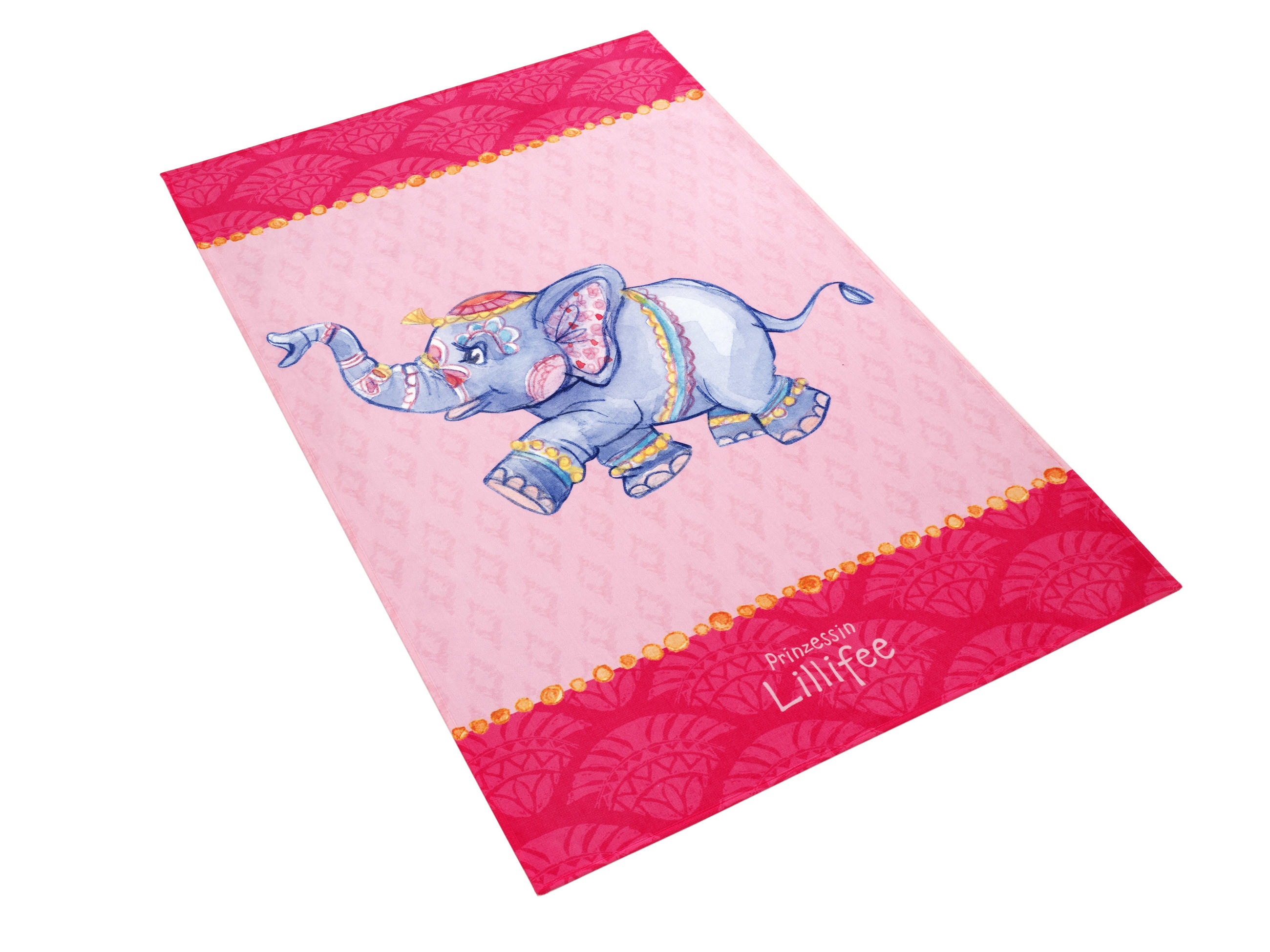 KINDERTEPPICH 80/150 cm Prinzessin Lillifee  - Pink/Rosa, Trend, Kunststoff/Textil (80/150cm)