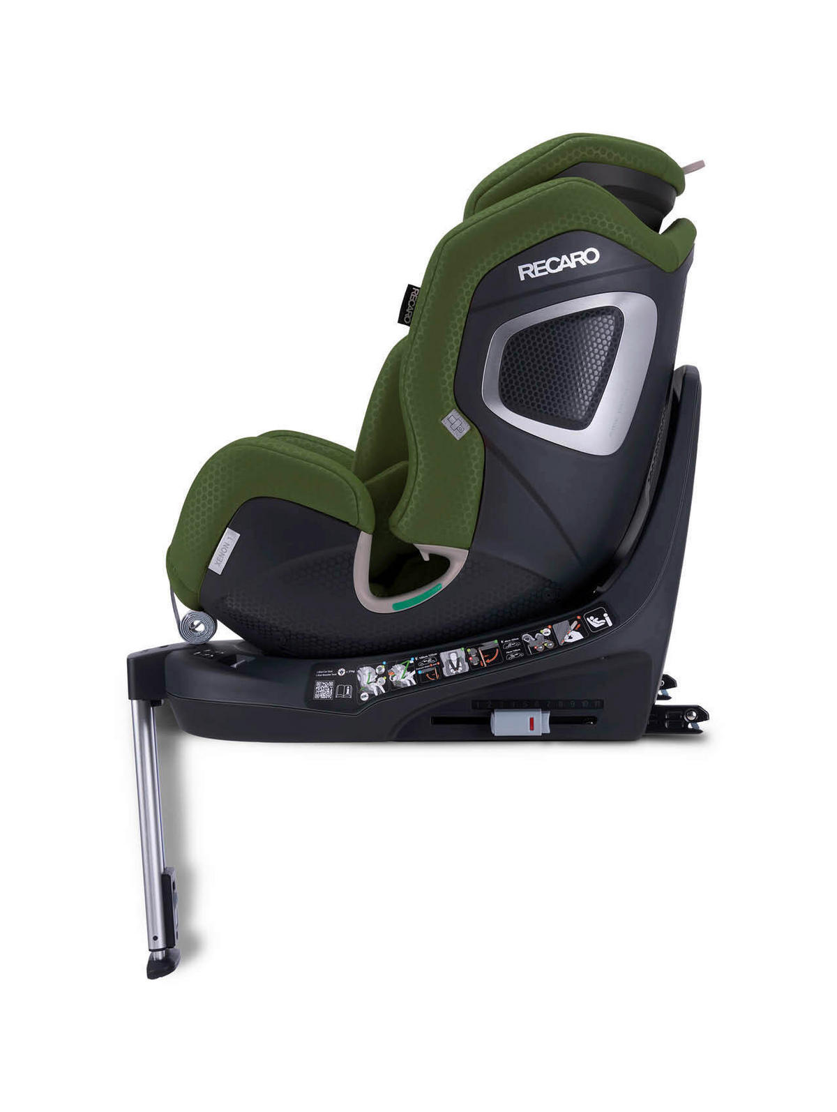 REBOARDER-KINDERSITZ Xenon 1  - Dunkelgrün, Basics, Kunststoff/Textil (44/58-77/58,5cm) - RECARO