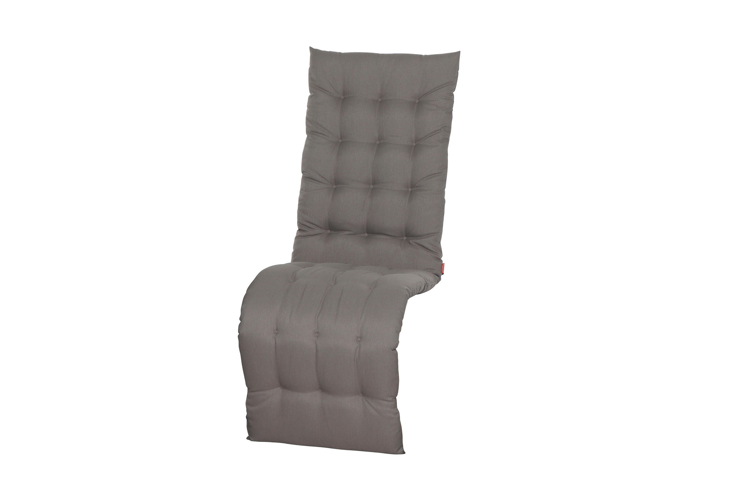 LIEGENAUFLAGE Uni  - Taupe, KONVENTIONELL, Textil (48/6/160cm) - Siena Garden