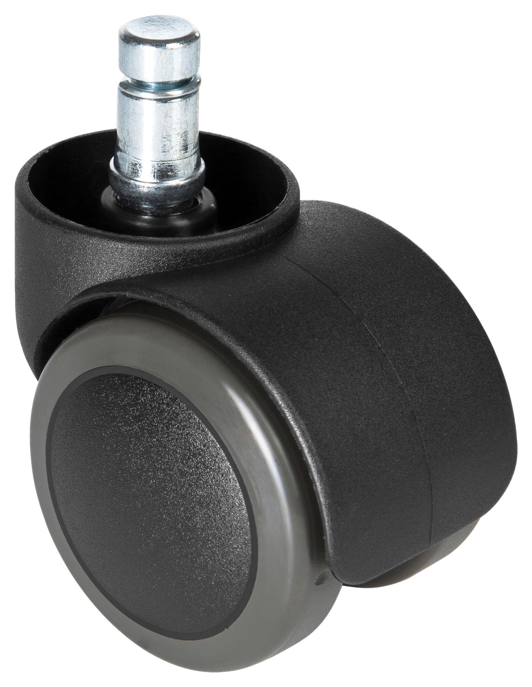 DREHSTUHLROLLE - Schwarz, Basics, Kunststoff/Metall (5/5,9/5cm) - MID.YOU