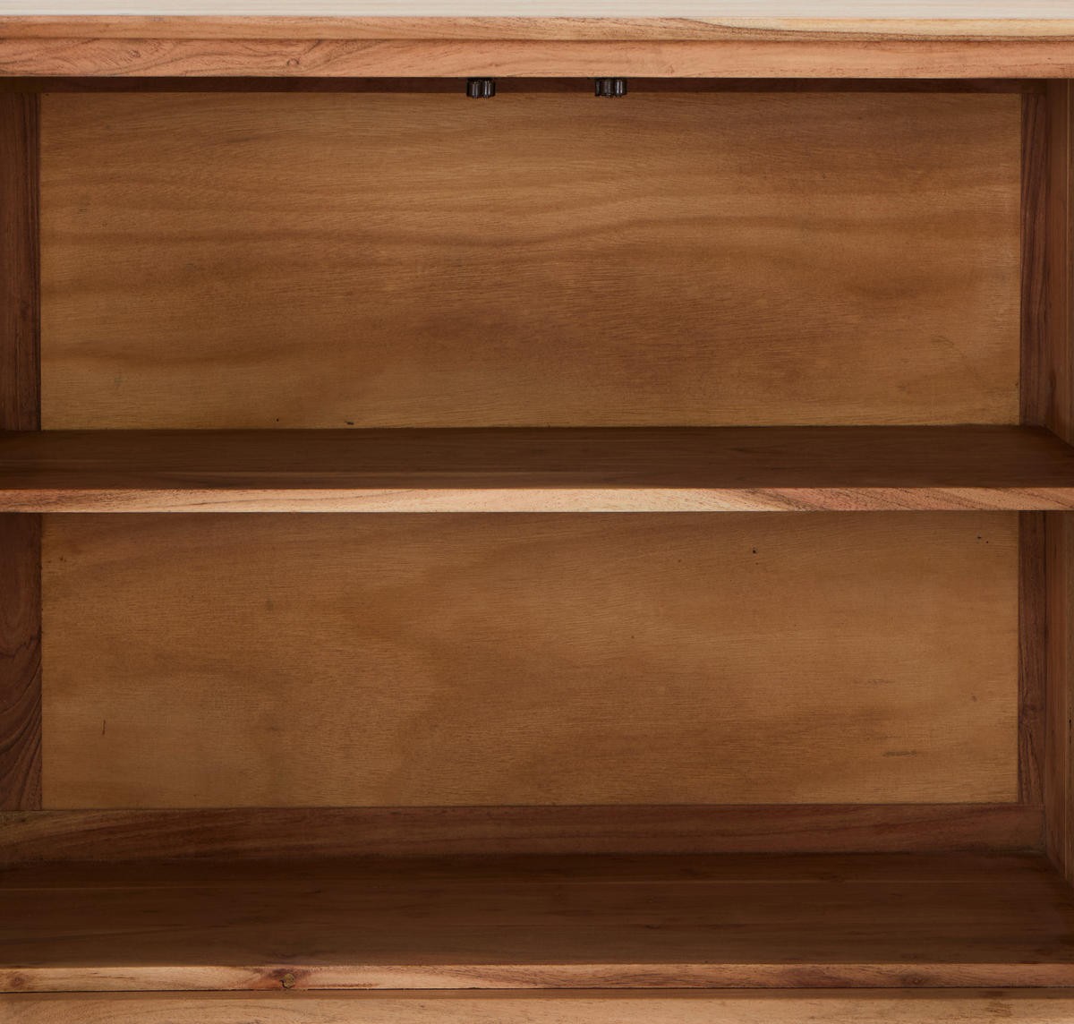 KOMMODE , 85/85/40 cm,  - Schwarz/Akaziefarben, KONVENTIONELL, Holz/Metall (85/85/40cm) - Livetastic