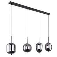 HÄNGELEUCHTE 100/18,5/120 cm  - LIFESTYLE, Glas/Metall (100/18,5/120cm) - Dieter Knoll