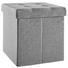 SITZBOX in Holzwerkstoff, Textil - Anthrazit, Basics, Holzwerkstoff/Textil (38/38/38cm) - Carryhome SITZBOX in Holzwerkstoff, Textil - Anthrazit, Basics, Holzwerkstoff/Textil (38/38/38cm) - Carryhome