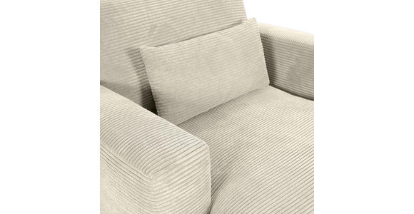 XXL-SESSEL - Creme/Schwarz, ROMANTIK / LANDHAUS, Kunststoff/Textil (120/67/140cm) - Landscape