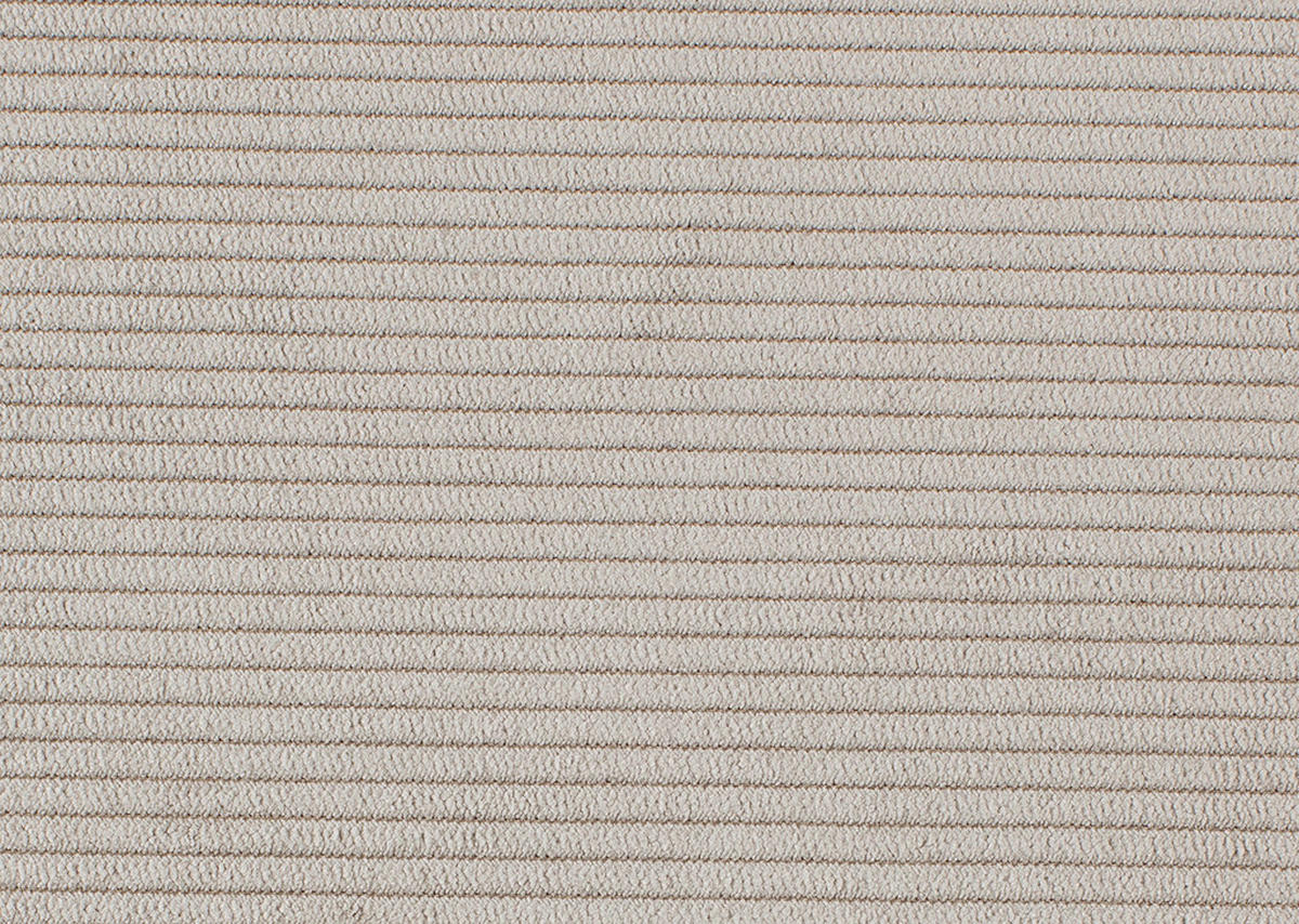 ECKSOFA Feincord Taupe  - Taupe/Schwarz, Design, Kunststoff/Textil (188/288cm) - Welnova