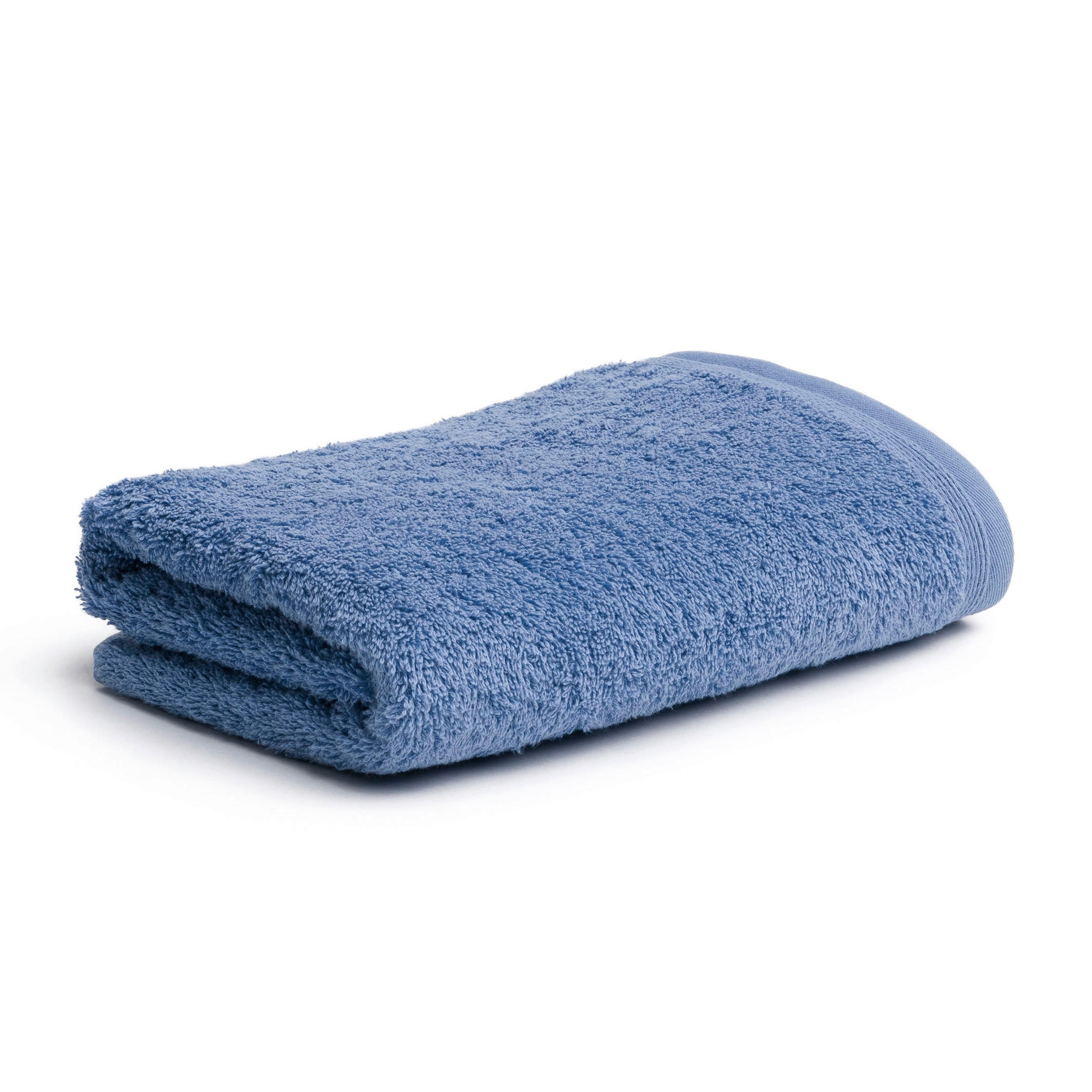 HANDTUCH Superwuschel Blau  - Blau, Basics, Textil (50/100cm) - Moeve