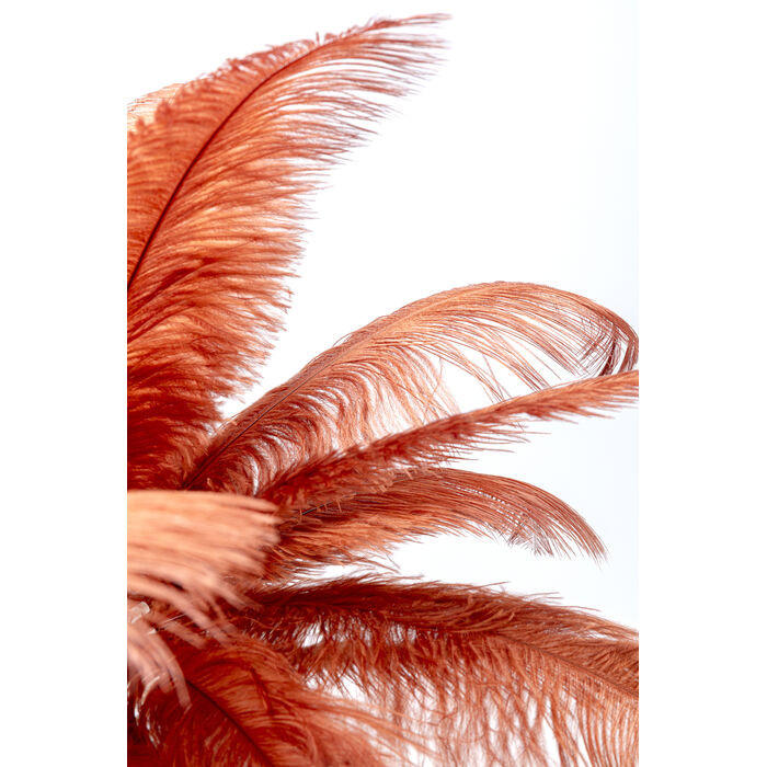 TISCHLEUCHTE - Rot/Messingfarben, MODERN, Naturmaterialien/Metall (50/60/50cm) - Kare-Design