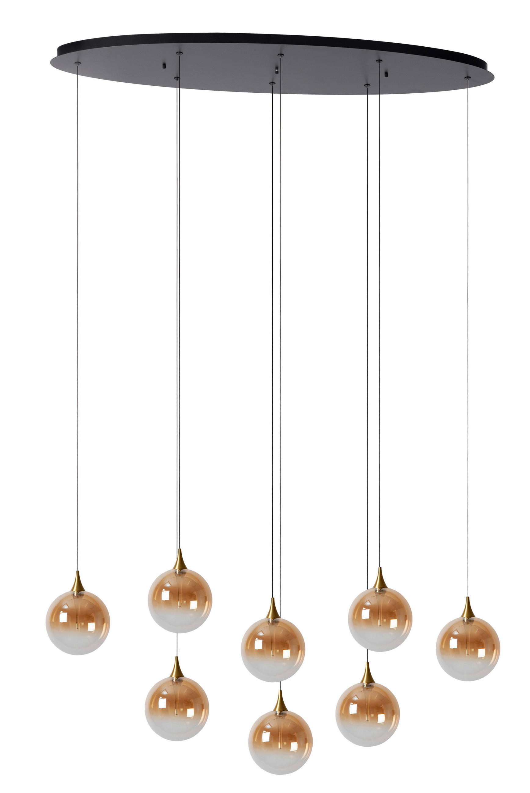LED-PENDELLEUCHTE Gisela  - Design, Glas (140/150/40cm) - Lucide