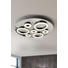 LED-DECKENLEUCHTE - Chromfarben, Design, Kunststoff/Metall (75/6,8cm)