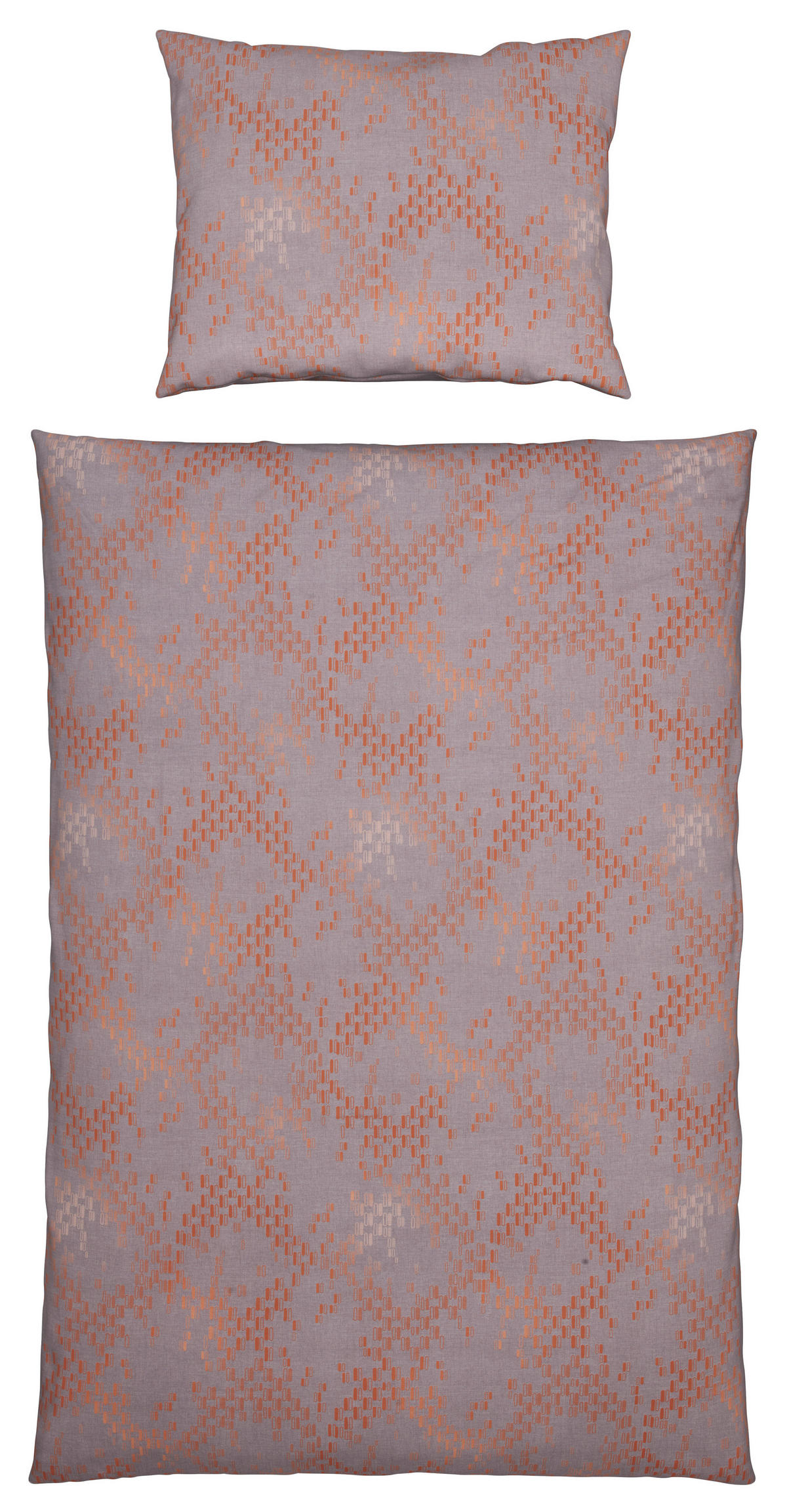 BETTWÄSCHE Atelier Makosatin 140/200 cm  - Rosa, KONVENTIONELL, Textil (140/200cm) - Estella