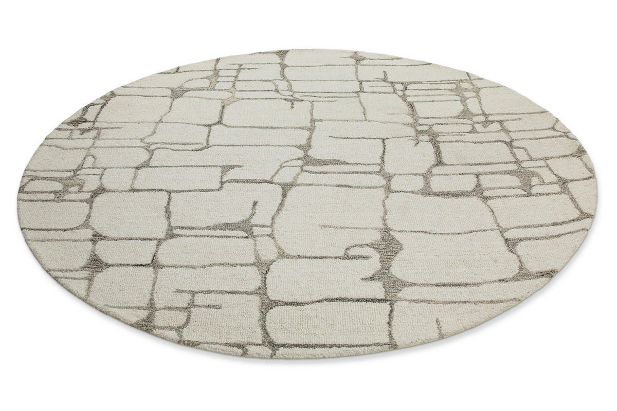 WEBTEPPICH 180 cm Hamptons Twelve Hellgrau, Greige  - Greige/Hellgrau, Design, Textil (180cm) - WECON HOME