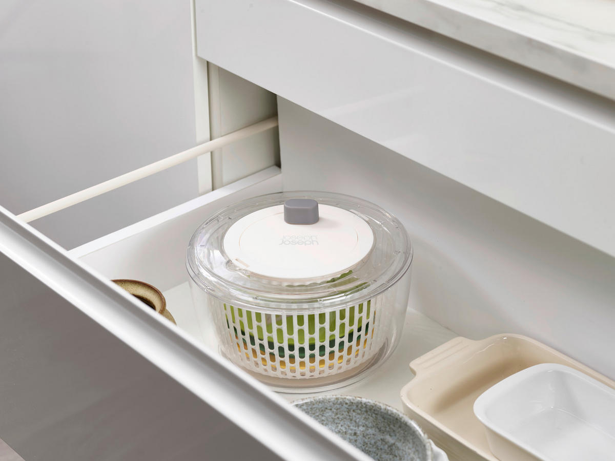 SALATSCHLEUDERSET  - Multicolor, Basics, Kunststoff/Metall (24/24/15,5cm) - Joseph Joseph