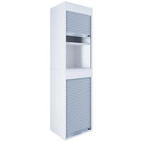 ORMAR ZA DOKUMENTE  bijela  - bijela/siva, Moderno, drvni materijal/plastika (50/186/40cm) - MID.YOU