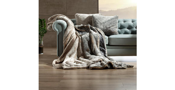 FELLDECKE 150/200 cm - Beige, Design, Textil (150/200cm) - Ambiente