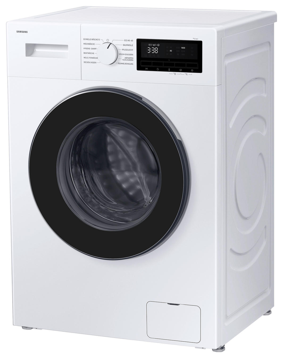 WASCHMASCHINE   - Weiß, Basics, Kunststoff/Metall (59,5/85/46,5cm) - Samsung