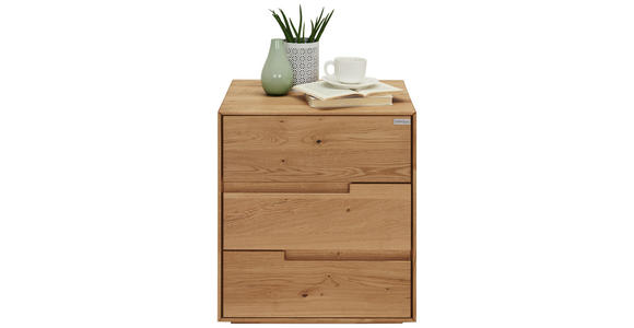 NACHTKÄSTCHEN in massiv Wildeiche Eichefarben - Eichefarben, Natur, Holz (50/58/40cm) - Valnatura