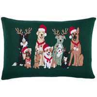 ZIERKISSEN 40/60 cm  - Grün, Textil (40/60cm) - X-Mas