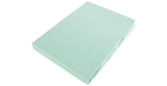 SPANNLEINTUCH 140-160/200 cm Jersey  - Hellgrün, Basics, Textil (140-160/200cm) - Novel