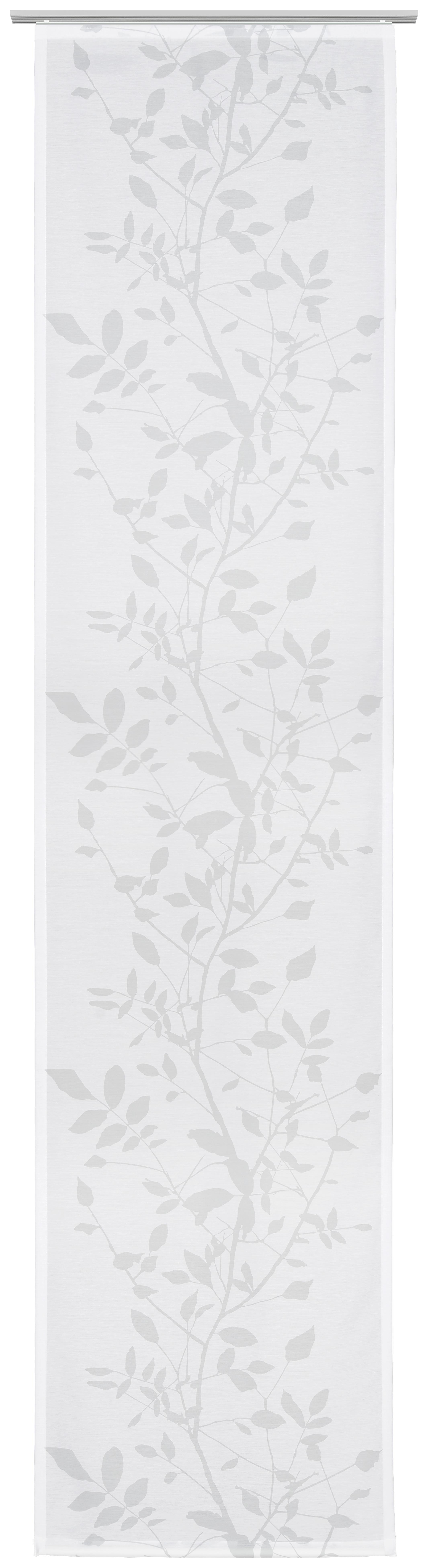 PANEL ZAVJESA bijela - bijela, Design, tekstil (60/255cm) - Novel