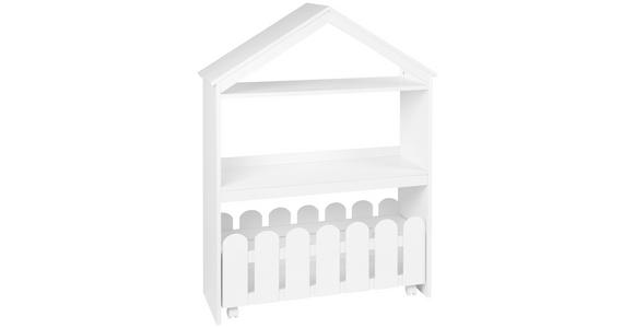 BABYREGAL 87/114/30 cm - Weiß, Basics, Holzwerkstoff/Kunststoff (87/114/30cm) - My Baby Lou