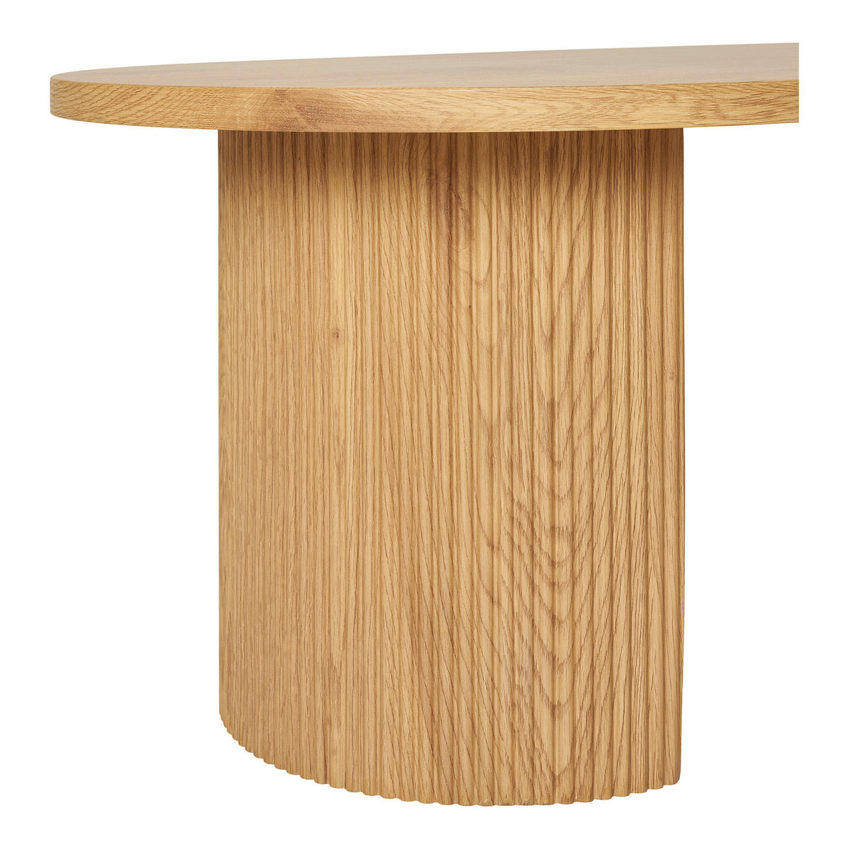 COUCHTISCH Boavista 120/60/45 cm oval Eichefarben  - Eichefarben/Naturfarben, Design, Holzwerkstoff (120/60/45cm) - MID.YOU