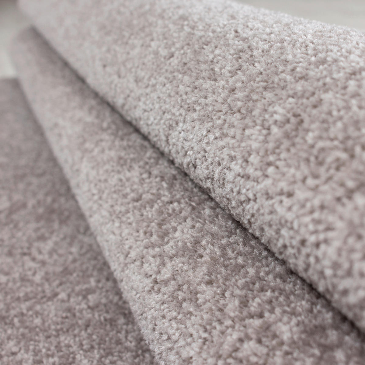 HOCHFLORTEPPICH 120 cm ATA 7000 Beige rund  - Beige, Design, Textil (120cm) - Ayyildiz 