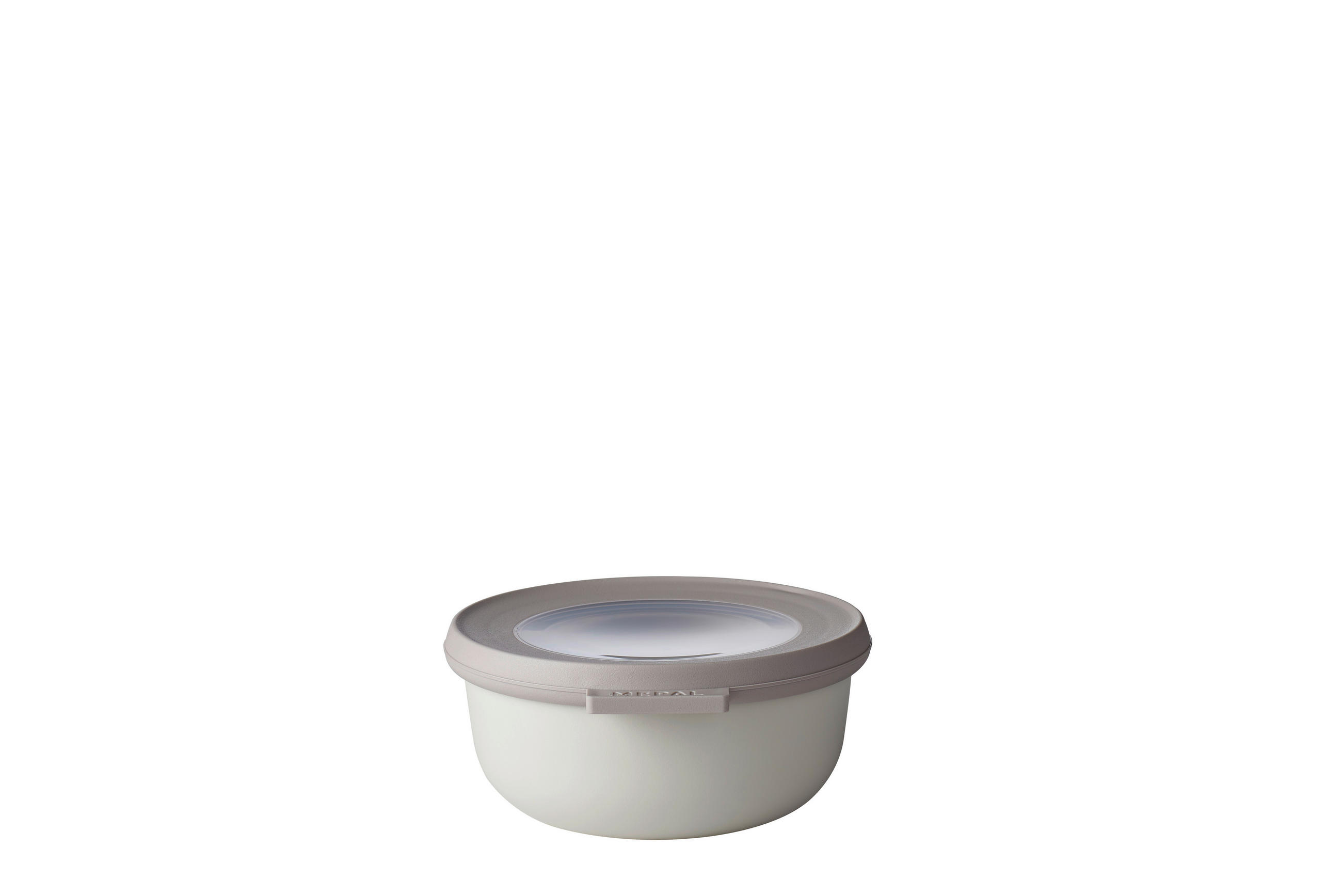 SCHÜSSEL CIRQULA   - Hellgrau/Weiß, Basics, Kunststoff (0,35l) - Mepal