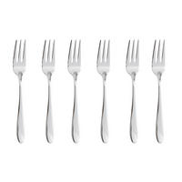 VILICA ZA KOLAČE, 6 KOM   - srebrne boje, Basics, metal (15/2/2cm) - Sambonet